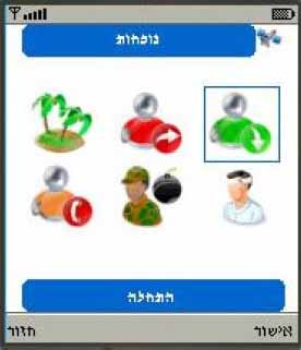 הממשק בסלולר 